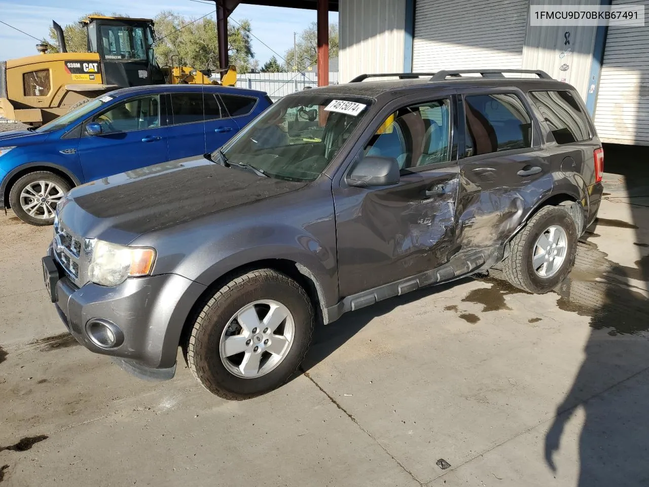 2011 Ford Escape Xlt VIN: 1FMCU9D70BKB67491 Lot: 74615074