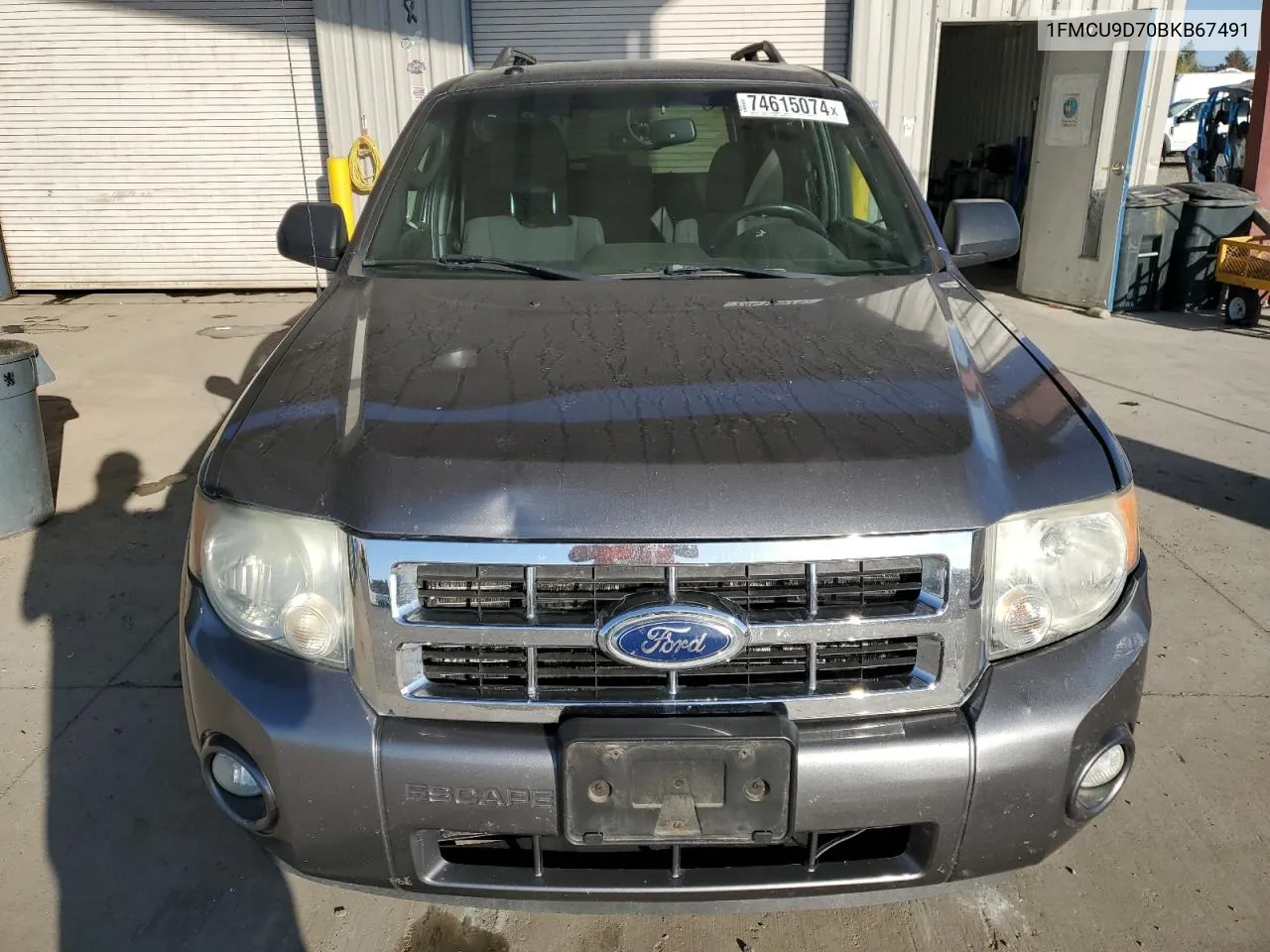 2011 Ford Escape Xlt VIN: 1FMCU9D70BKB67491 Lot: 74615074