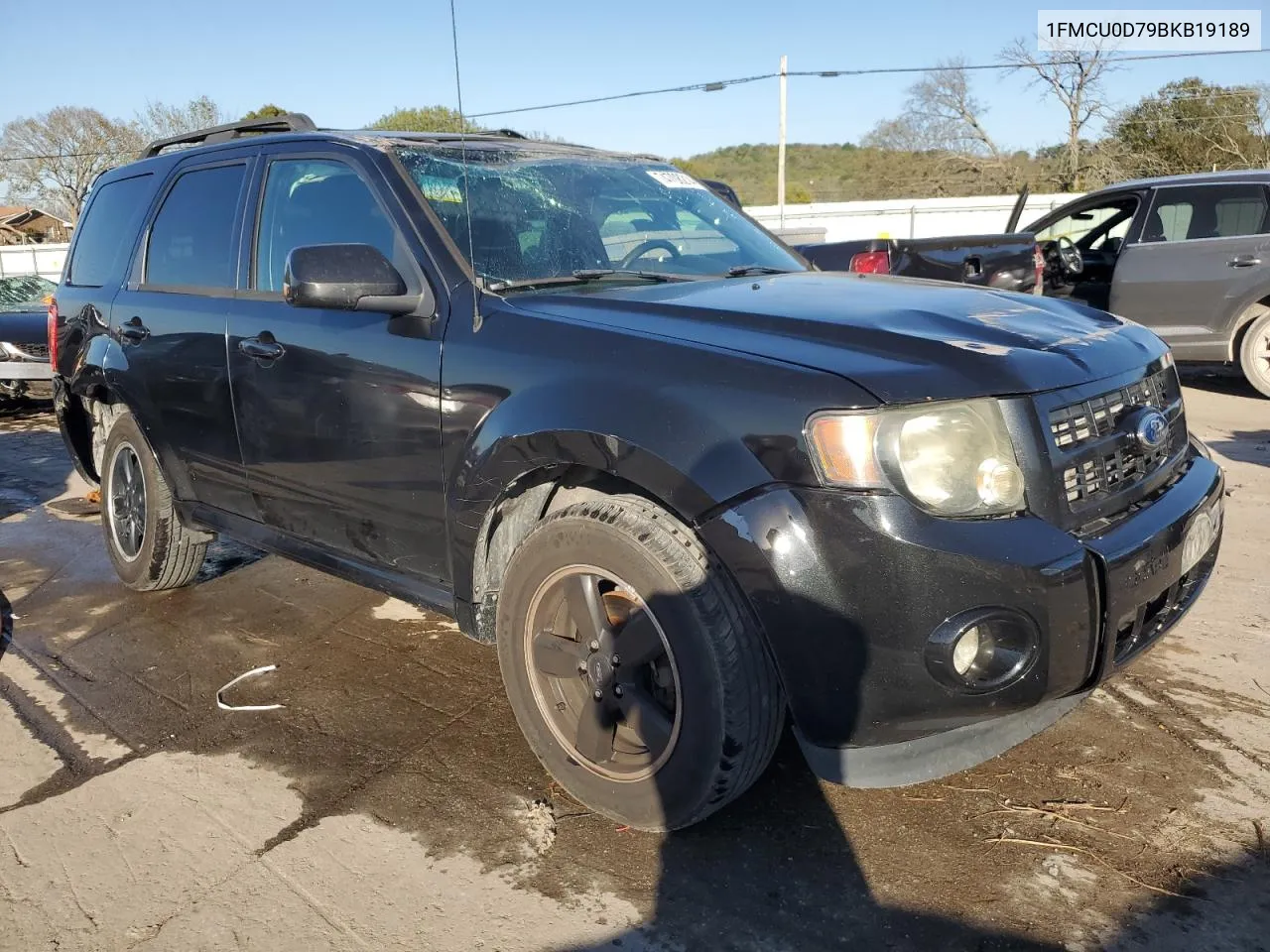 2011 Ford Escape Xlt VIN: 1FMCU0D79BKB19189 Lot: 74708214