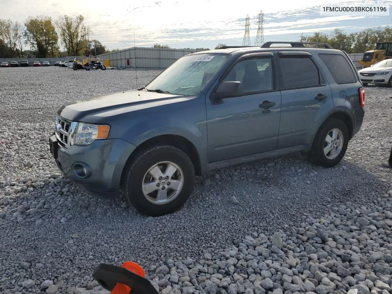 2011 Ford Escape Xlt VIN: 1FMCU0DG3BKC61196 Lot: 74920814