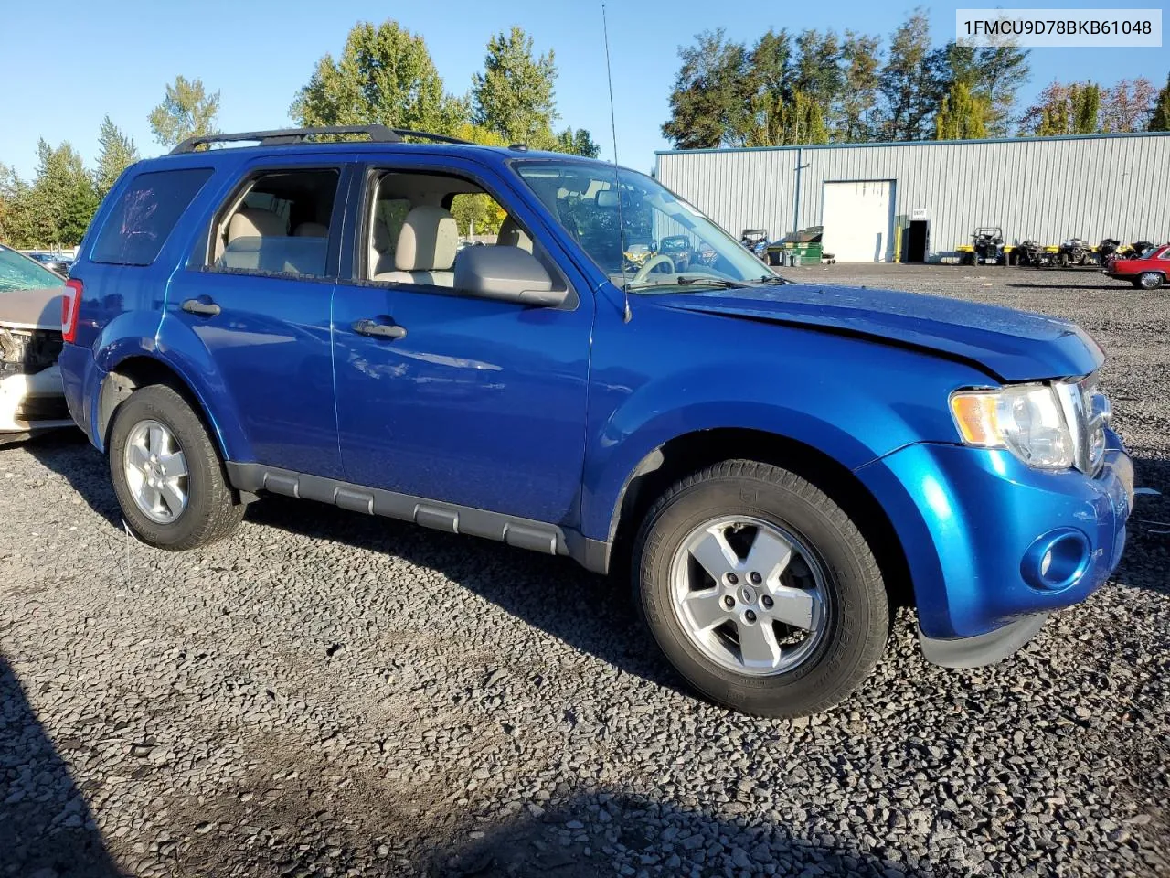 2011 Ford Escape Xlt VIN: 1FMCU9D78BKB61048 Lot: 75030004