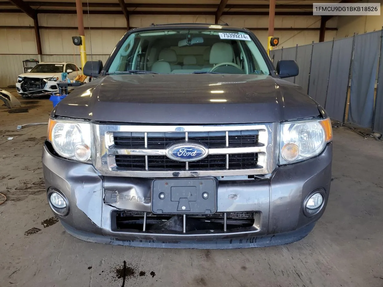 2011 Ford Escape Xlt VIN: 1FMCU9DG1BKB18526 Lot: 75399274