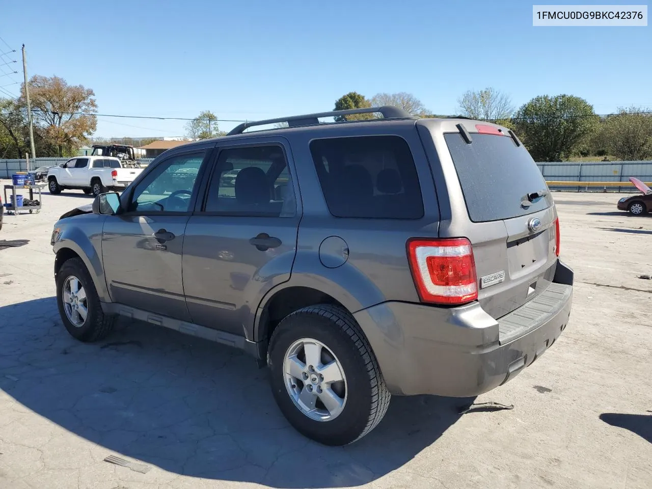 2011 Ford Escape Xlt VIN: 1FMCU0DG9BKC42376 Lot: 75467014