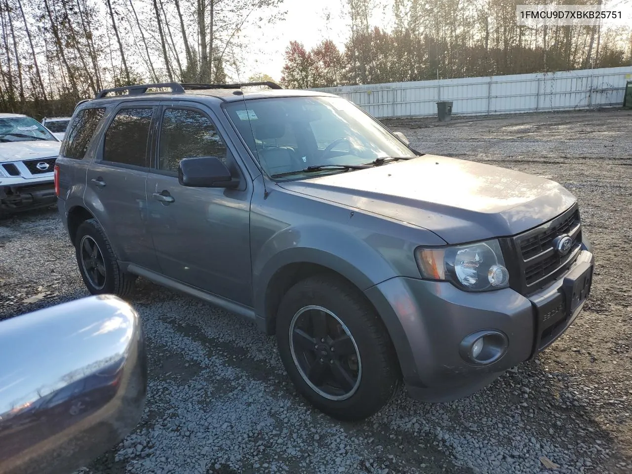 2011 Ford Escape Xlt VIN: 1FMCU9D7XBKB25751 Lot: 75660544