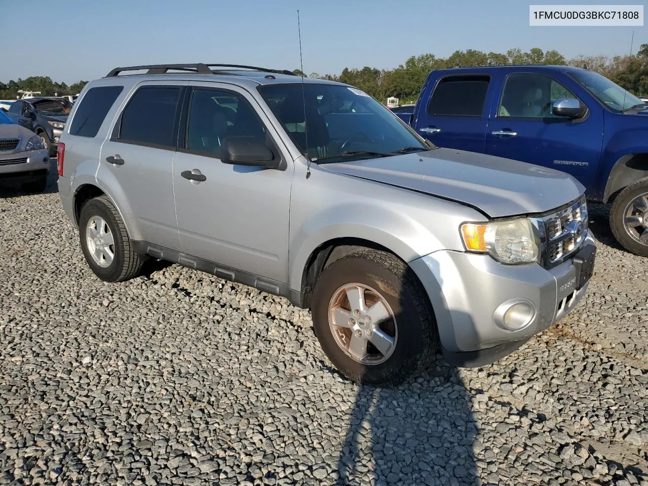 2011 Ford Escape Xlt VIN: 1FMCU0DG3BKC71808 Lot: 76049104