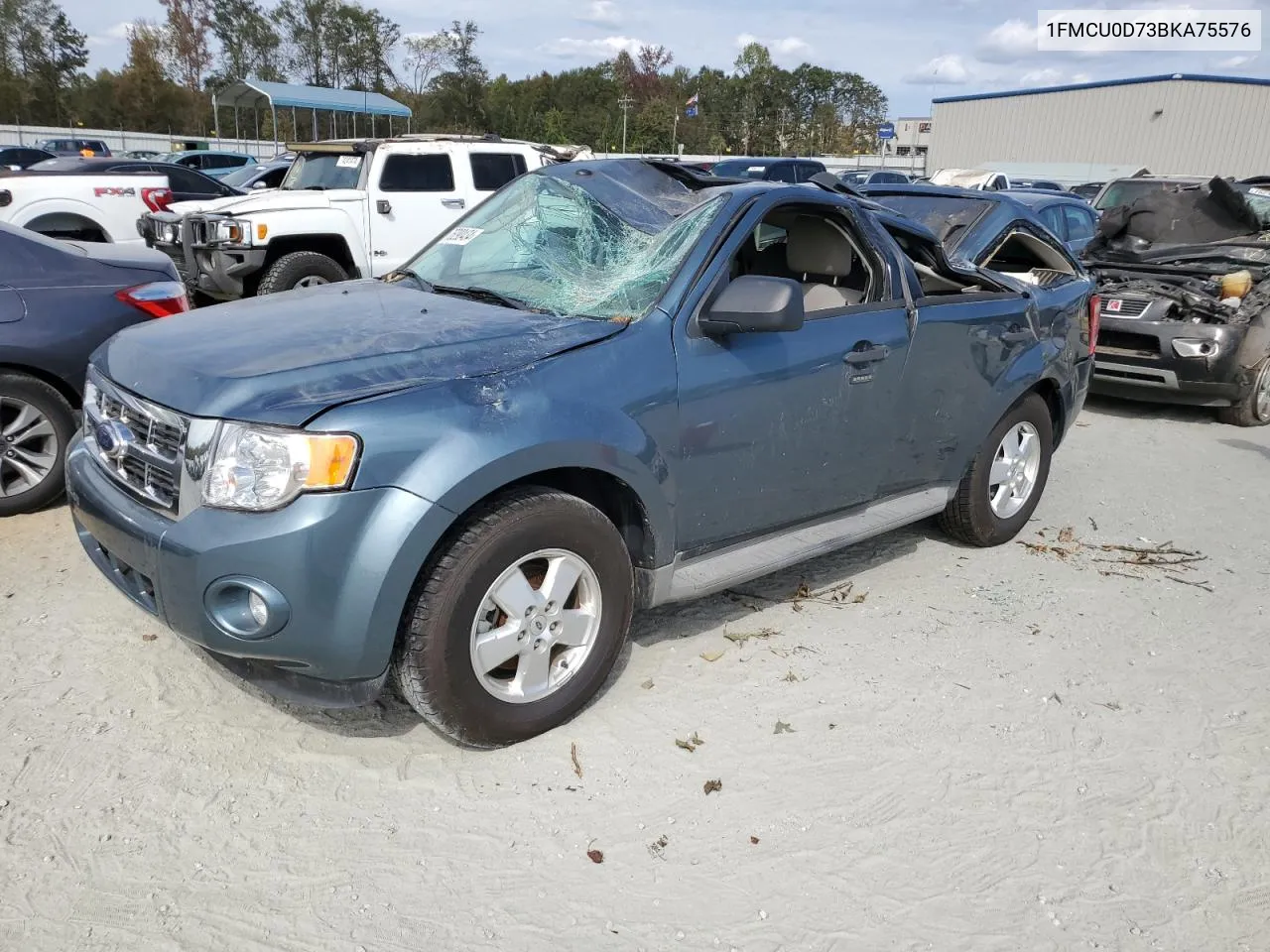 2011 Ford Escape Xlt VIN: 1FMCU0D73BKA75576 Lot: 76290434