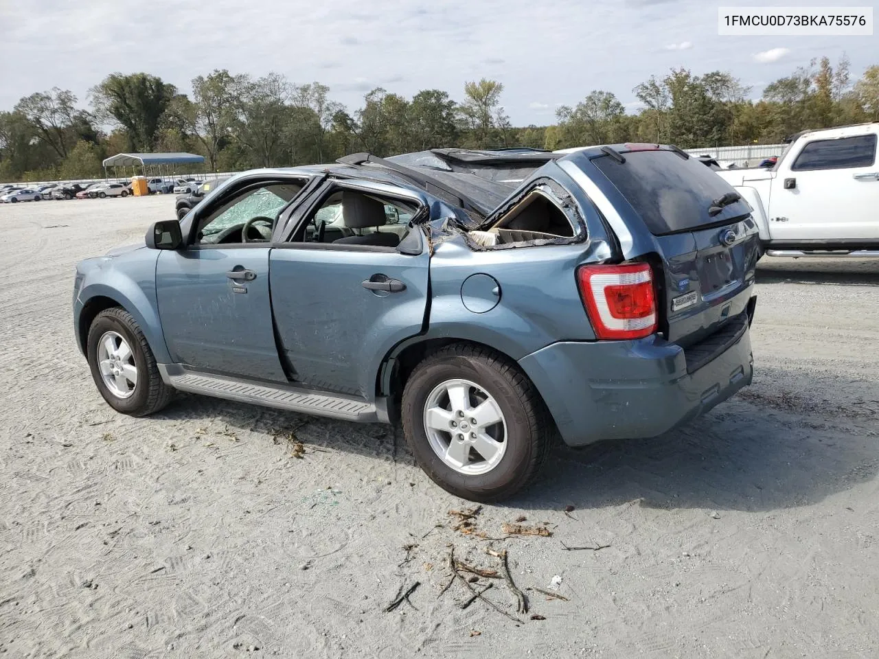 2011 Ford Escape Xlt VIN: 1FMCU0D73BKA75576 Lot: 76290434