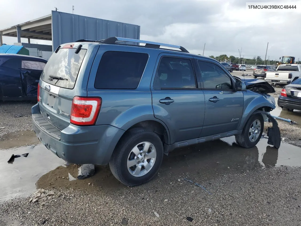 2011 Ford Escape Hybrid VIN: 1FMCU4K39BKC48444 Lot: 76501214