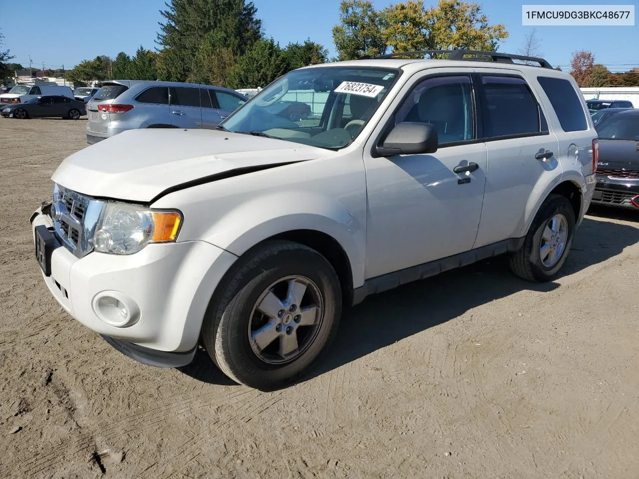 2011 Ford Escape Xlt VIN: 1FMCU9DG3BKC48677 Lot: 76823754