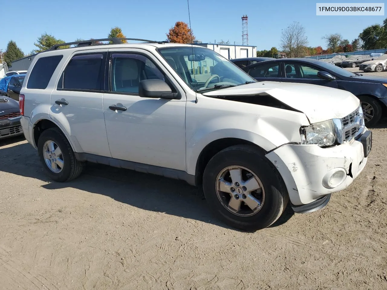 2011 Ford Escape Xlt VIN: 1FMCU9DG3BKC48677 Lot: 76823754