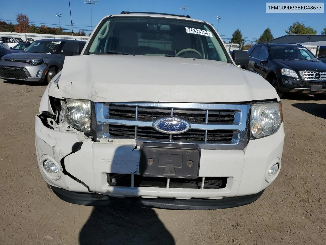 2011 Ford Escape Xlt VIN: 1FMCU9DG3BKC48677 Lot: 76823754