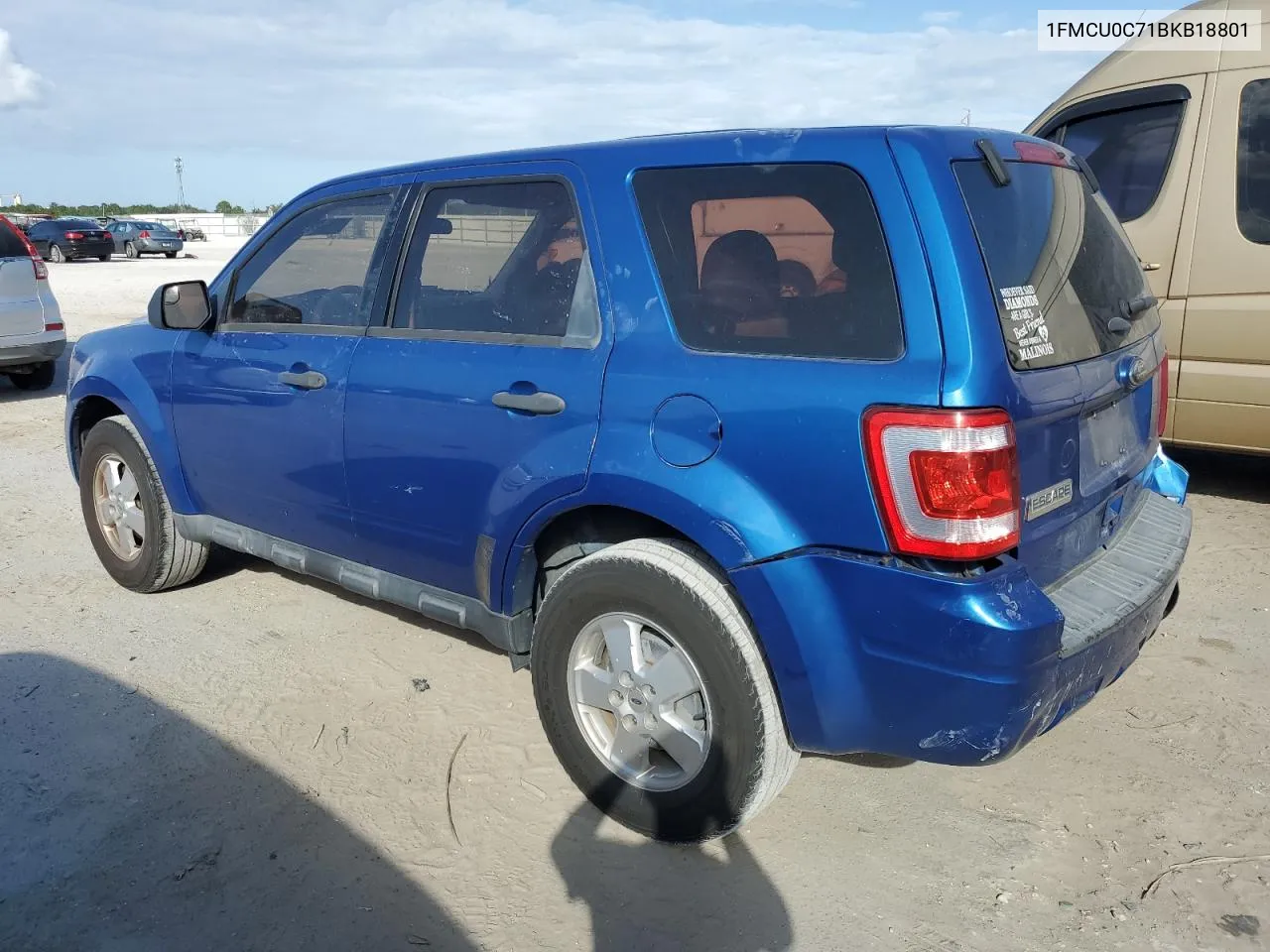 2011 Ford Escape Xls VIN: 1FMCU0C71BKB18801 Lot: 77443064