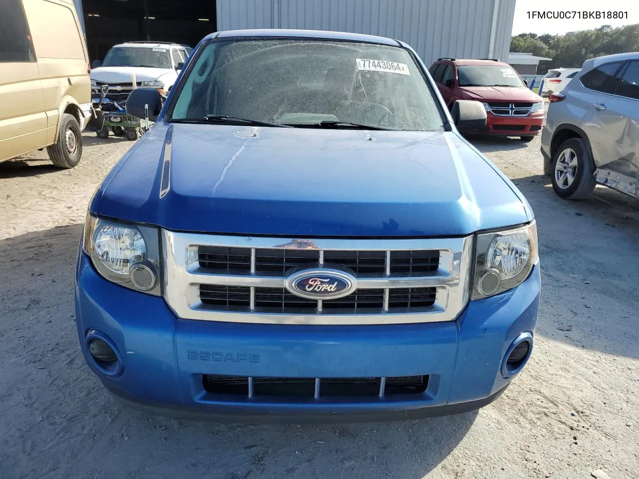 2011 Ford Escape Xls VIN: 1FMCU0C71BKB18801 Lot: 77443064