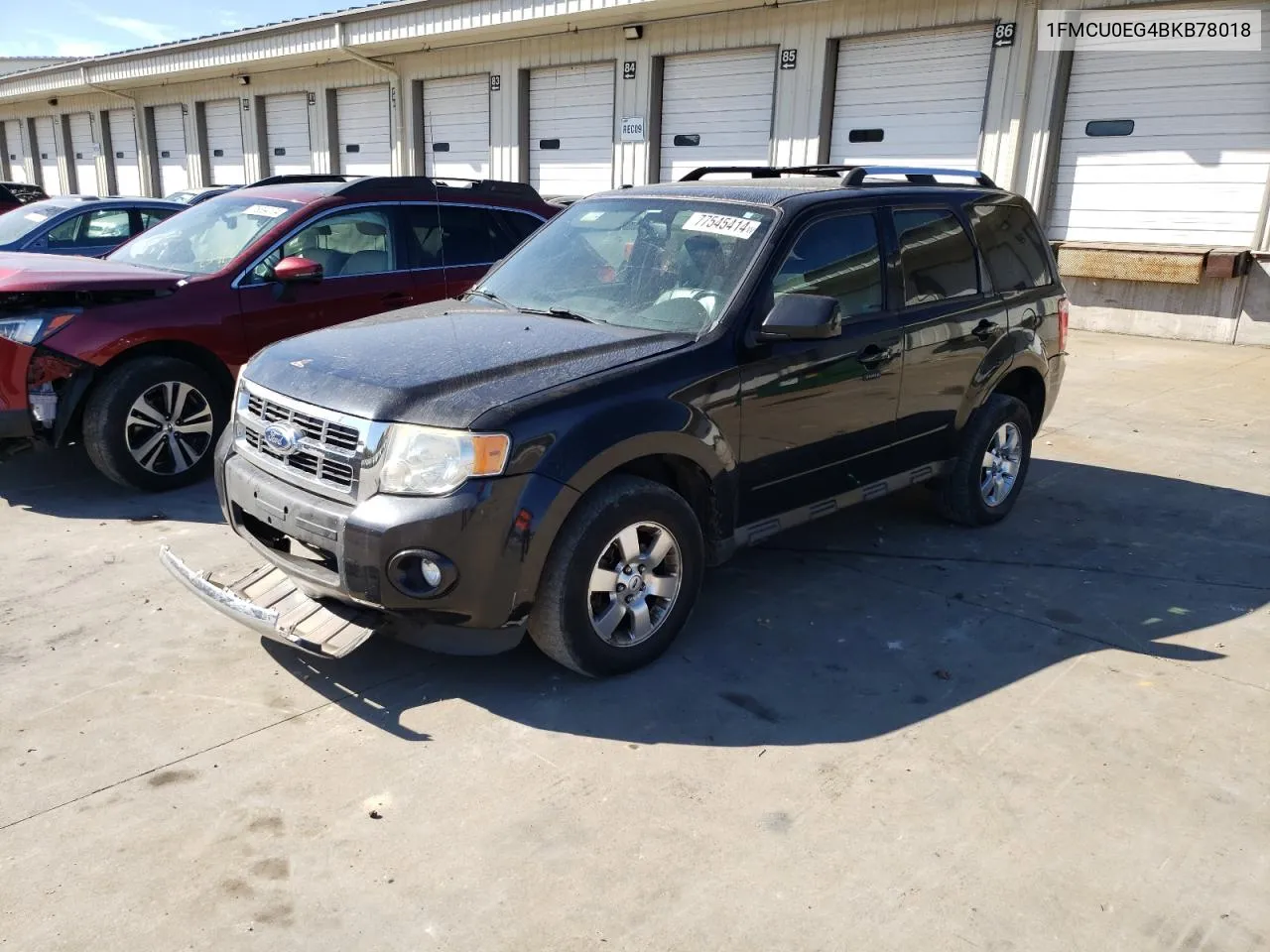 2011 Ford Escape Limited VIN: 1FMCU0EG4BKB78018 Lot: 77545414