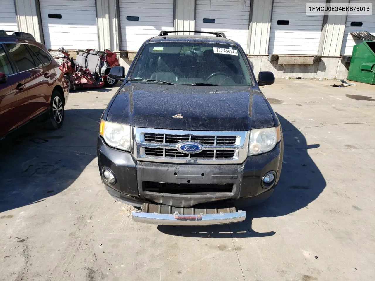 2011 Ford Escape Limited VIN: 1FMCU0EG4BKB78018 Lot: 77545414