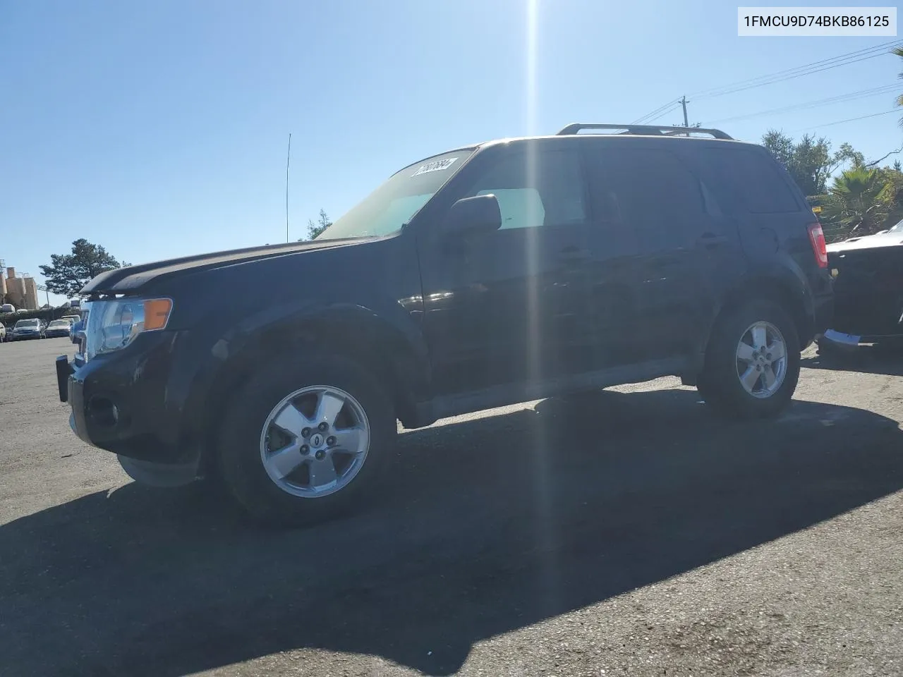 2011 Ford Escape Xlt VIN: 1FMCU9D74BKB86125 Lot: 77807684