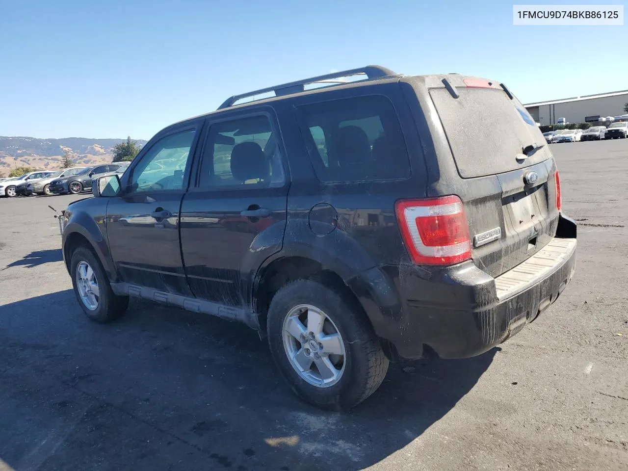 2011 Ford Escape Xlt VIN: 1FMCU9D74BKB86125 Lot: 77807684