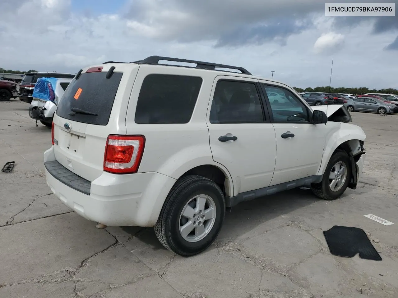 2011 Ford Escape Xlt VIN: 1FMCU0D79BKA97906 Lot: 78008064