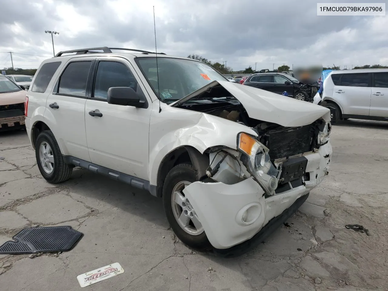 2011 Ford Escape Xlt VIN: 1FMCU0D79BKA97906 Lot: 78008064