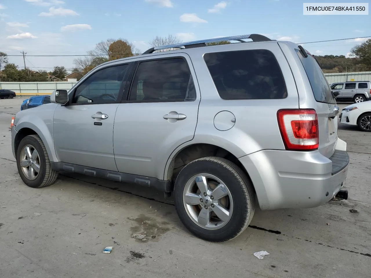 2011 Ford Escape Limited VIN: 1FMCU0E74BKA41550 Lot: 78065754