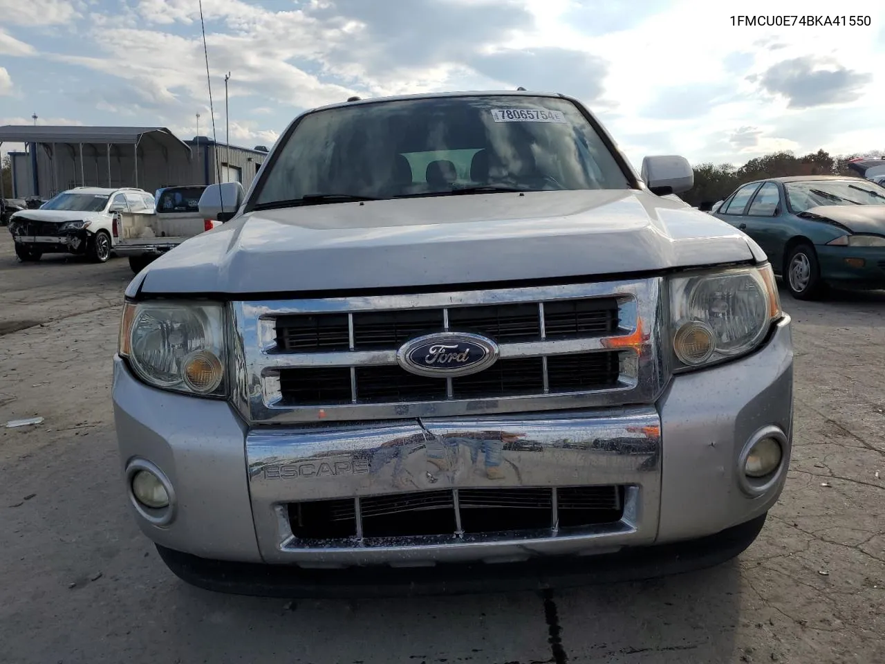 2011 Ford Escape Limited VIN: 1FMCU0E74BKA41550 Lot: 78065754