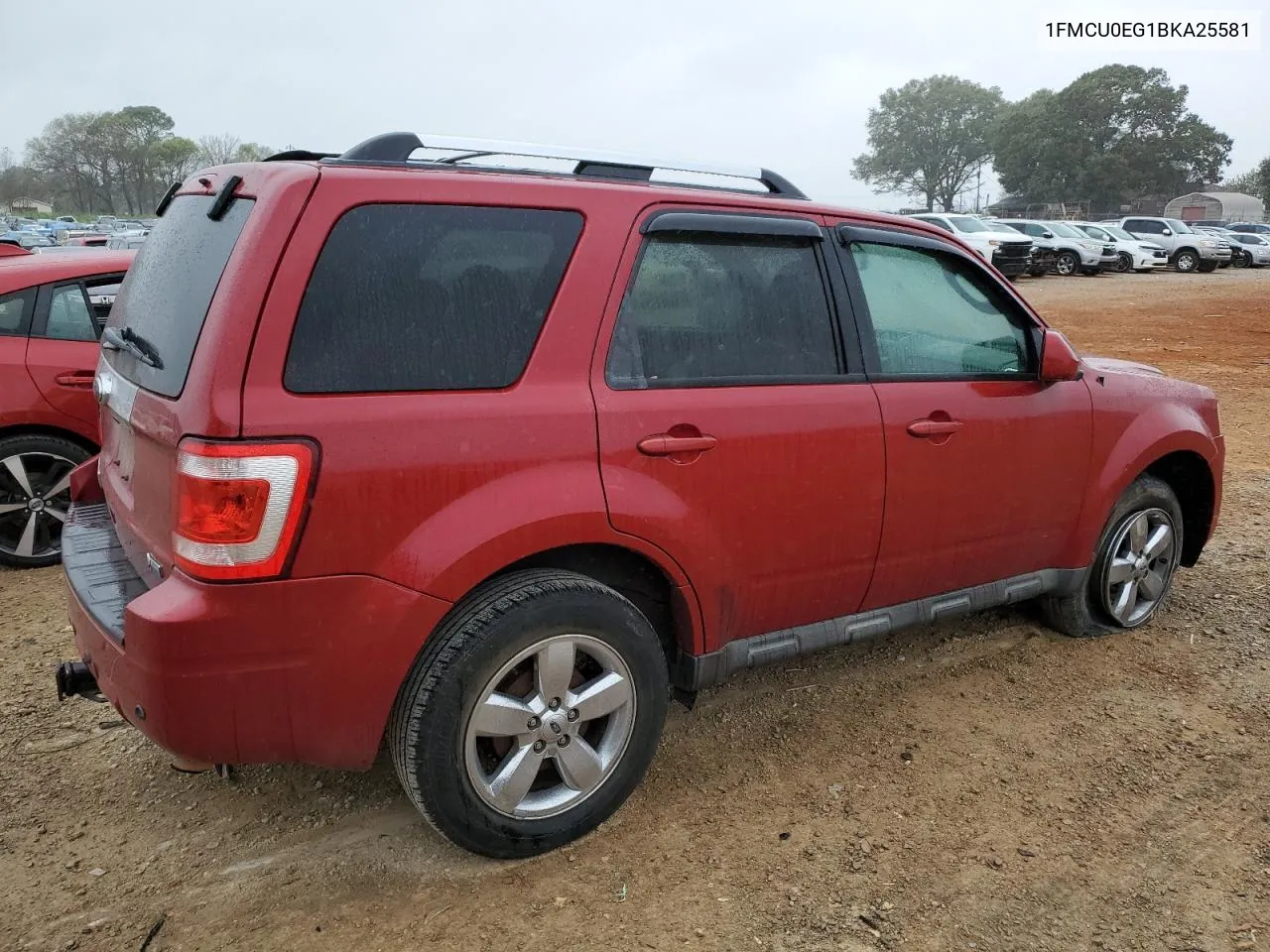 1FMCU0EG1BKA25581 2011 Ford Escape Limited