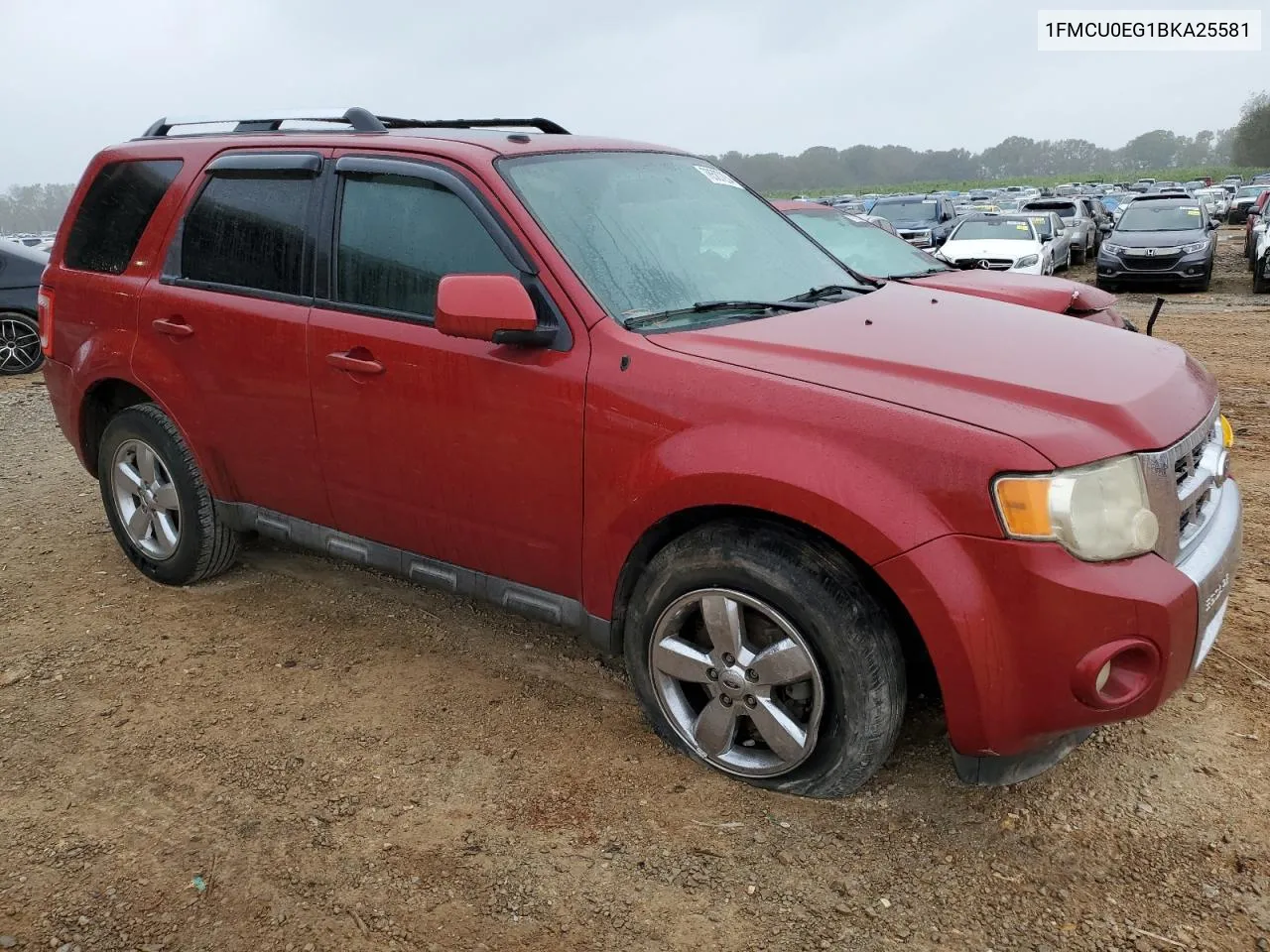 1FMCU0EG1BKA25581 2011 Ford Escape Limited