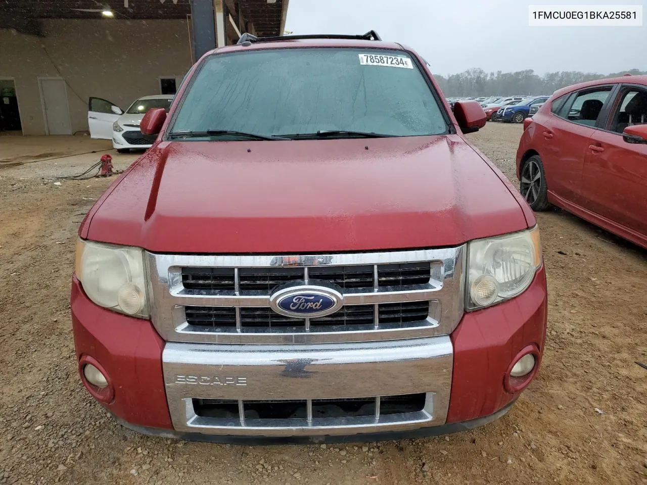 2011 Ford Escape Limited VIN: 1FMCU0EG1BKA25581 Lot: 78587234