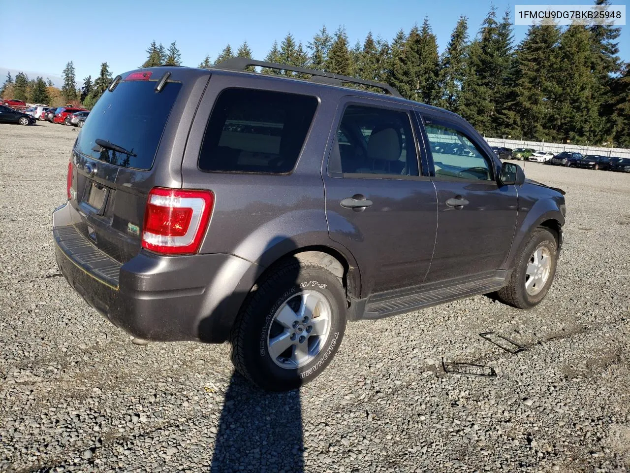 2011 Ford Escape Xlt VIN: 1FMCU9DG7BKB25948 Lot: 78703554