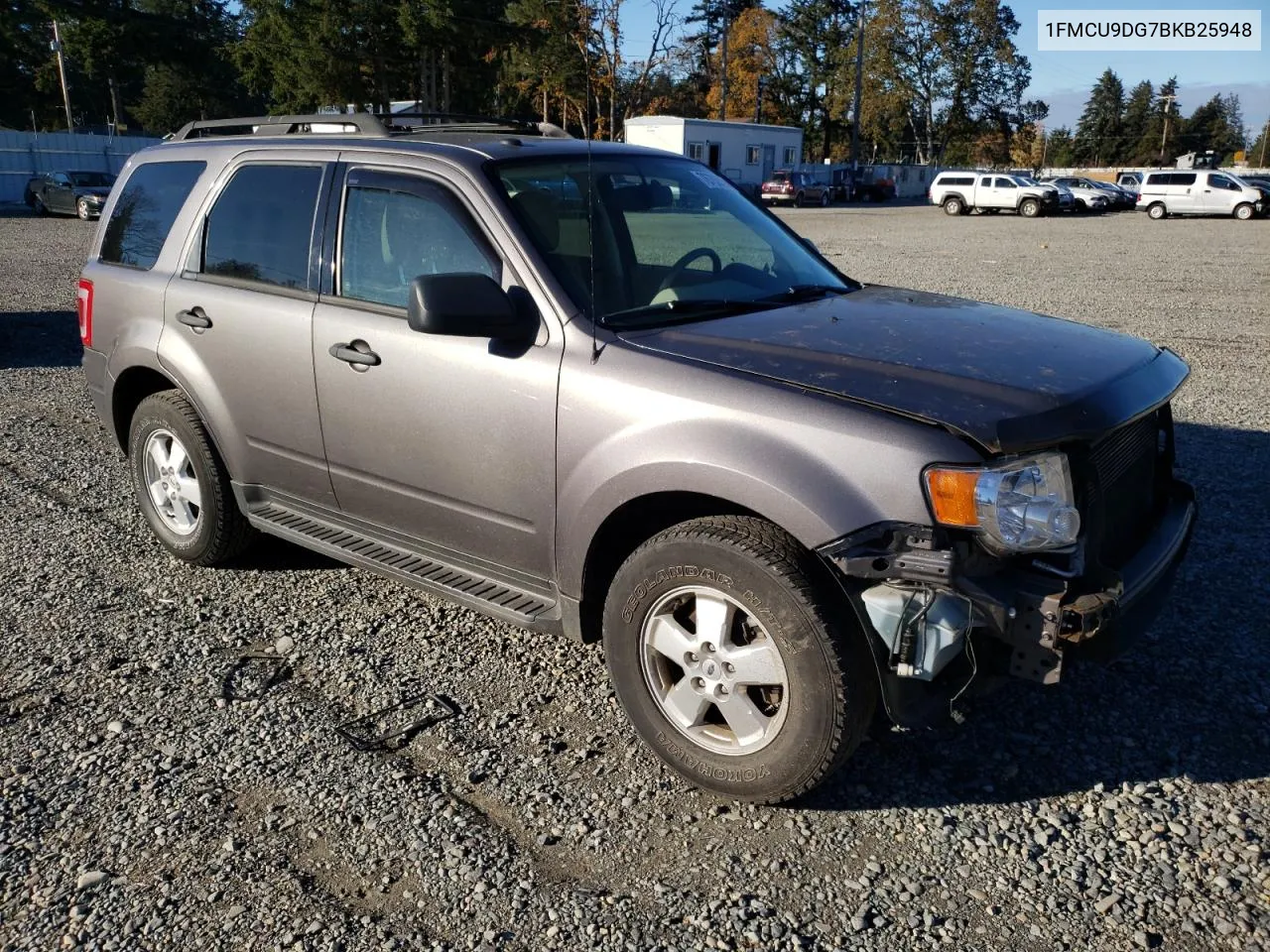 2011 Ford Escape Xlt VIN: 1FMCU9DG7BKB25948 Lot: 78703554