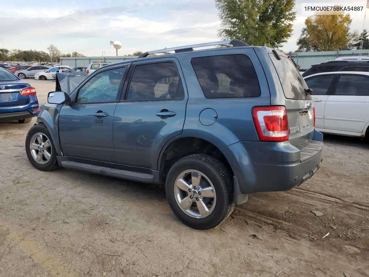 2011 Ford Escape Limited VIN: 1FMCU0E75BKA54887 Lot: 79754094