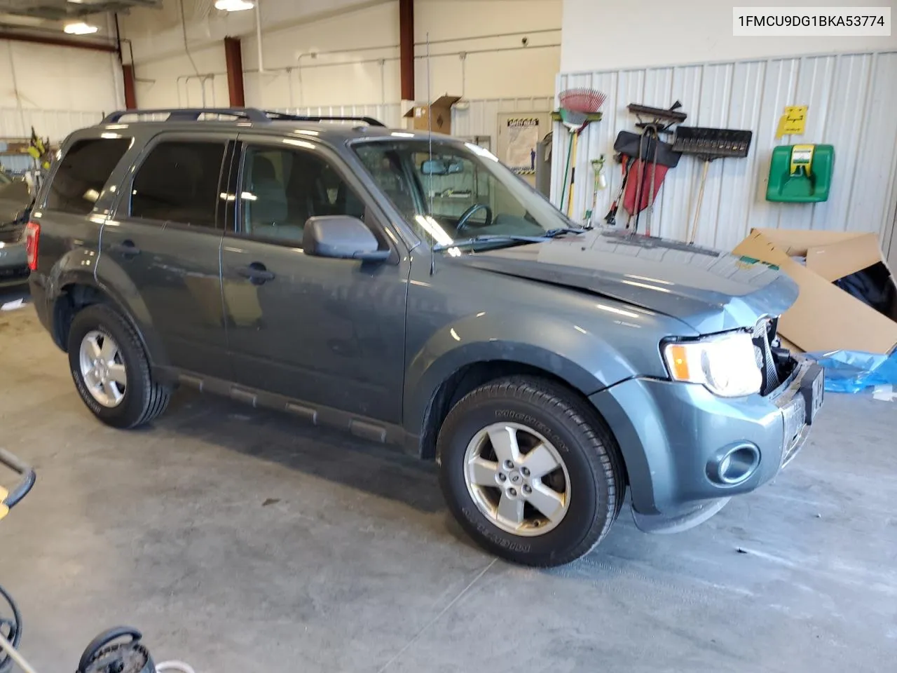 2011 Ford Escape Xlt VIN: 1FMCU9DG1BKA53774 Lot: 80501414