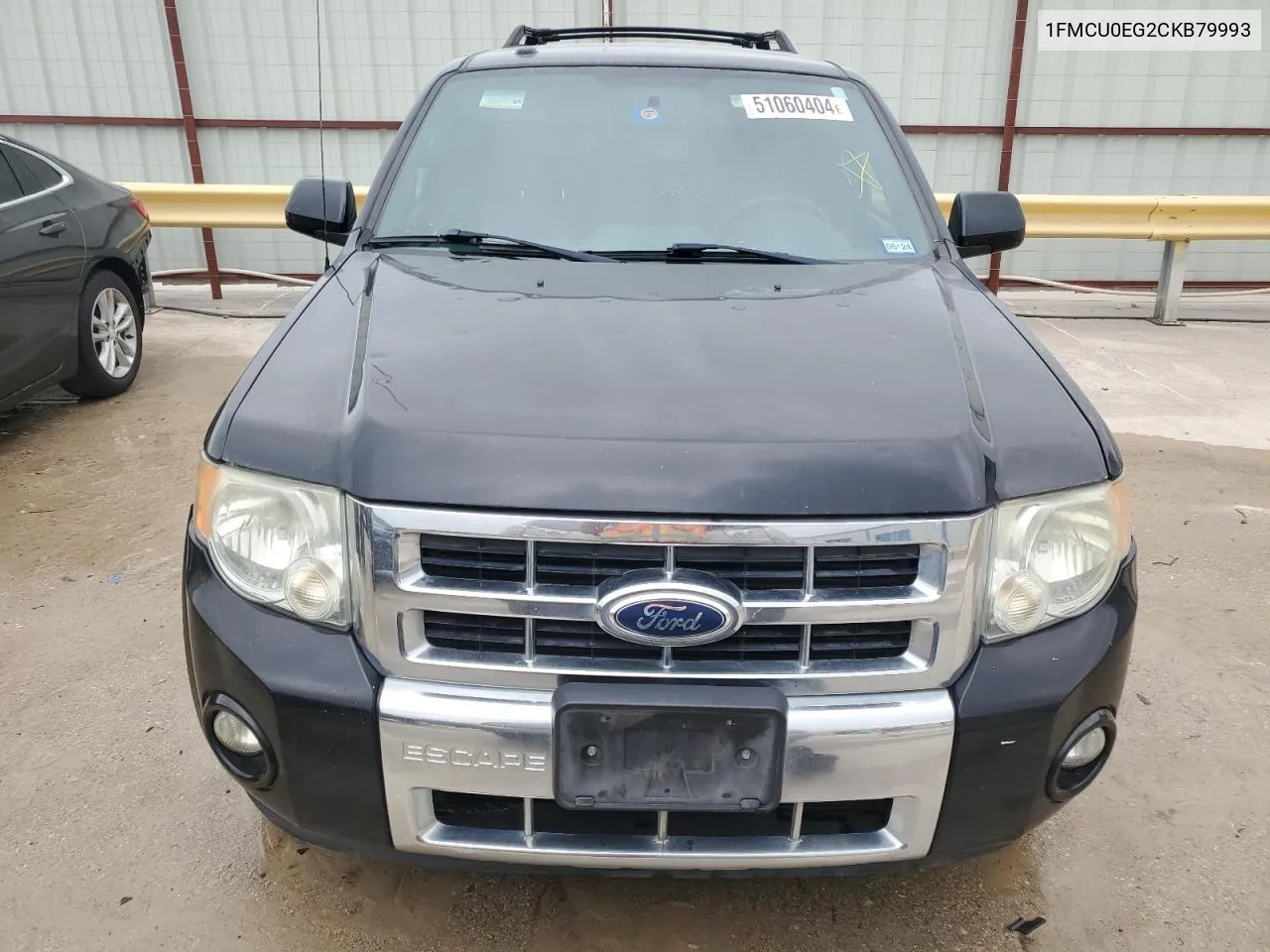 2012 Ford Escape Limited VIN: 1FMCU0EG2CKB79993 Lot: 51060404