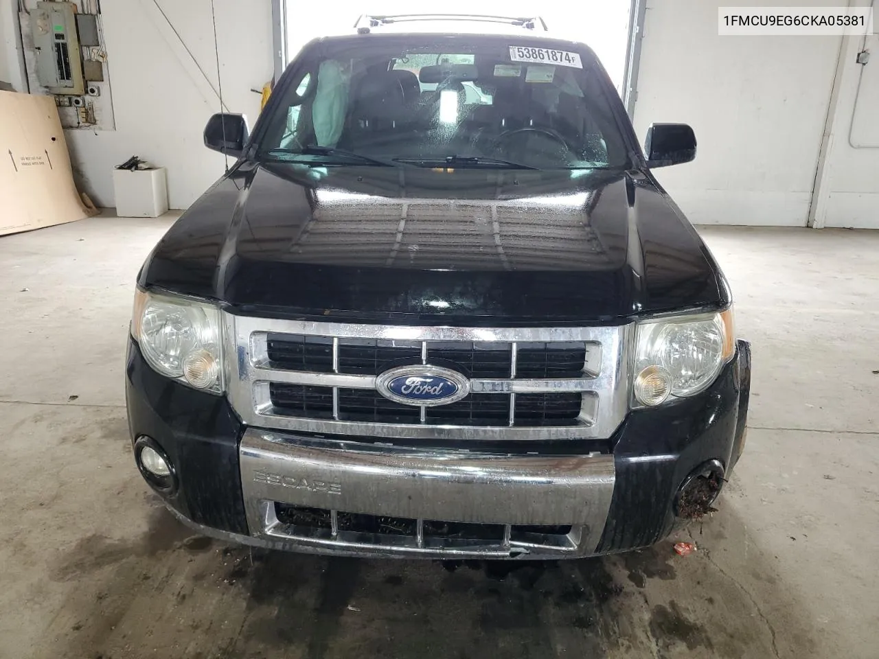 2012 Ford Escape Limited VIN: 1FMCU9EG6CKA05381 Lot: 53861874