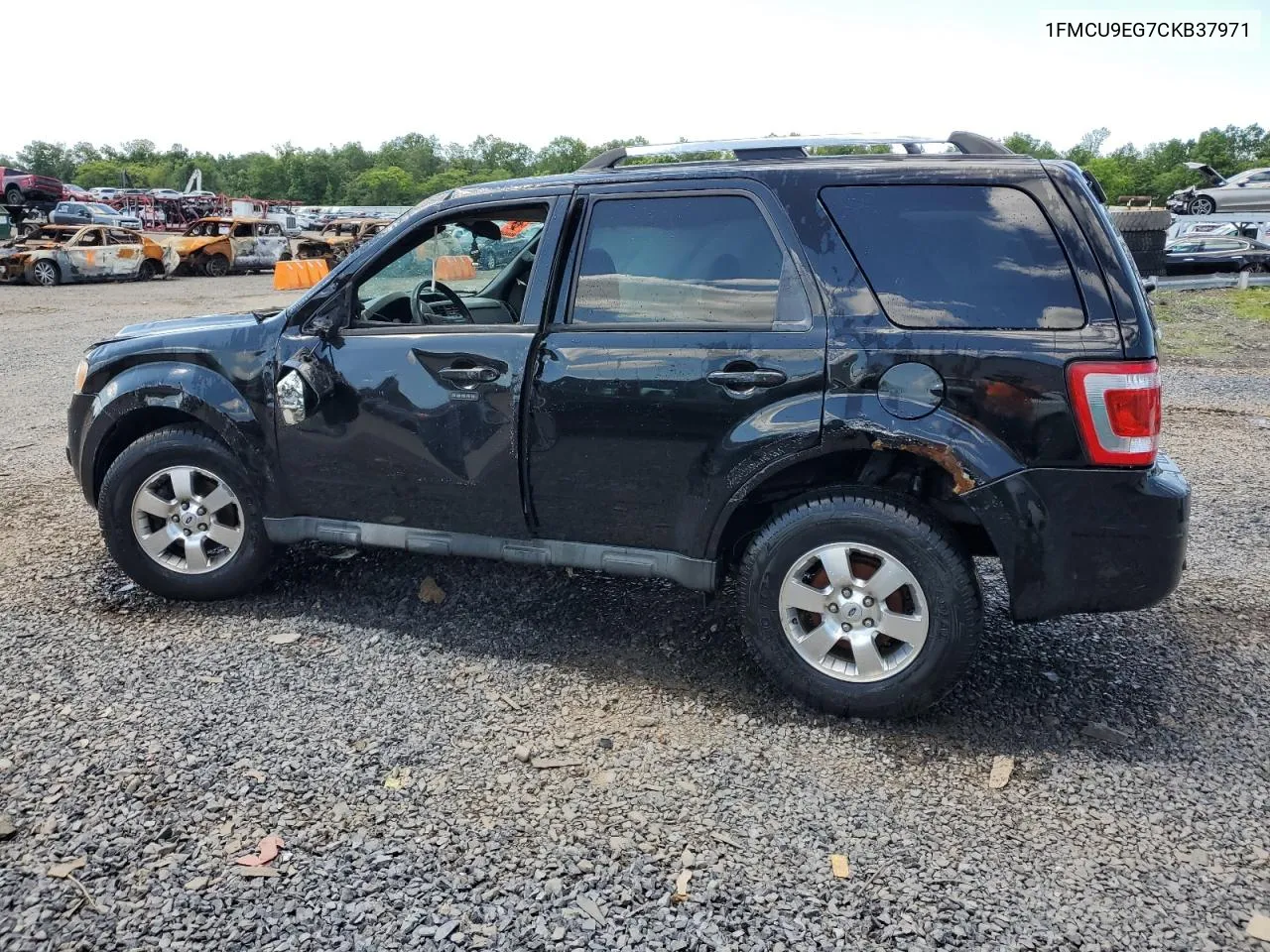 2012 Ford Escape Limited VIN: 1FMCU9EG7CKB37971 Lot: 56750844