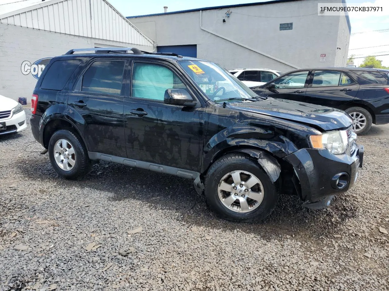 2012 Ford Escape Limited VIN: 1FMCU9EG7CKB37971 Lot: 56750844