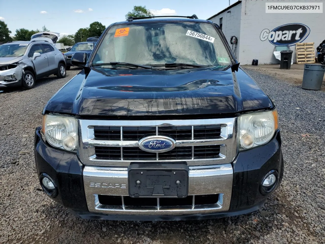 2012 Ford Escape Limited VIN: 1FMCU9EG7CKB37971 Lot: 56750844