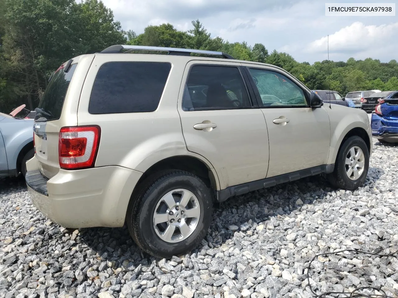 2012 Ford Escape Limited VIN: 1FMCU9E75CKA97938 Lot: 60212174