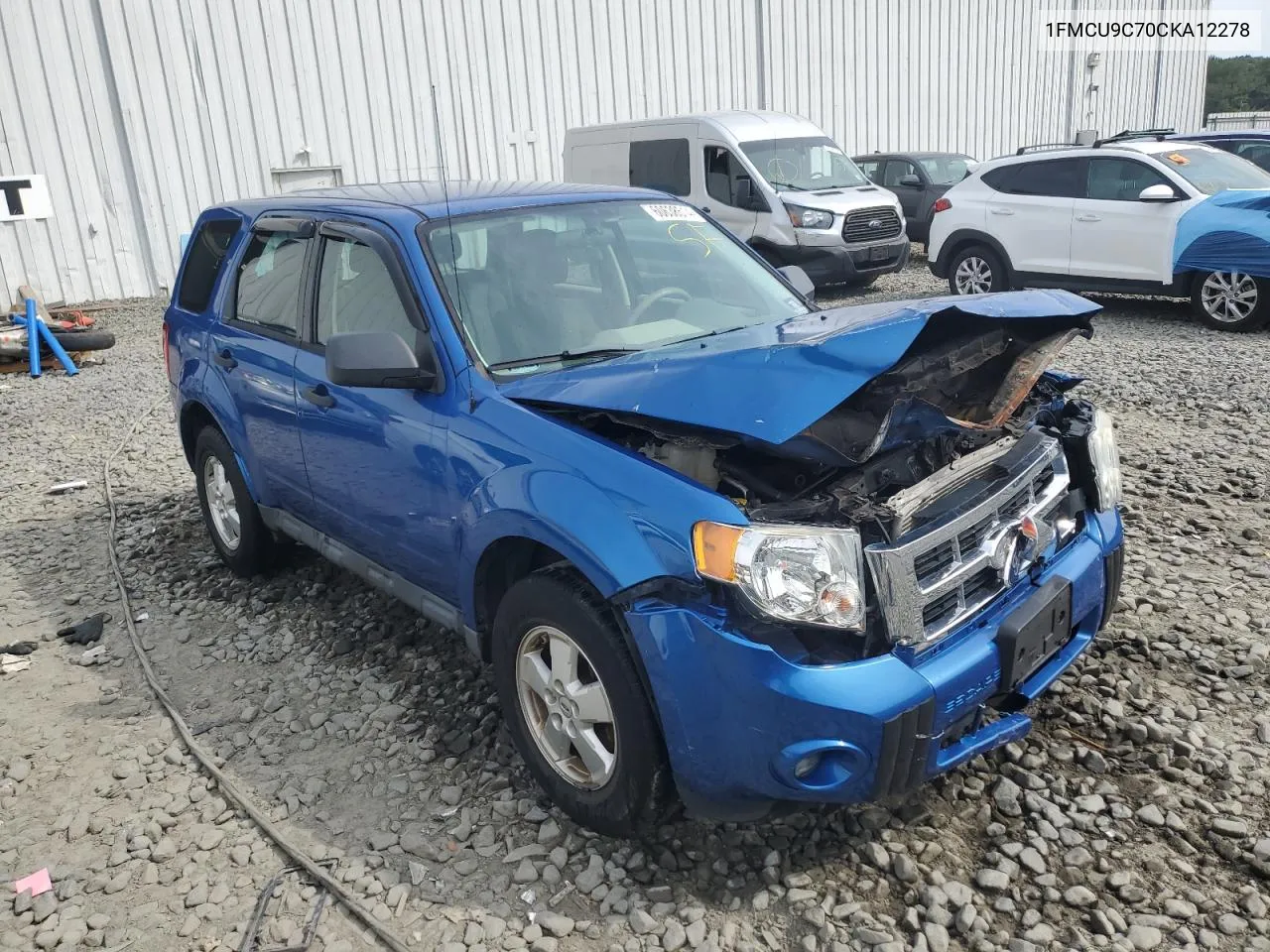 2012 Ford Escape Xls VIN: 1FMCU9C70CKA12278 Lot: 60638514