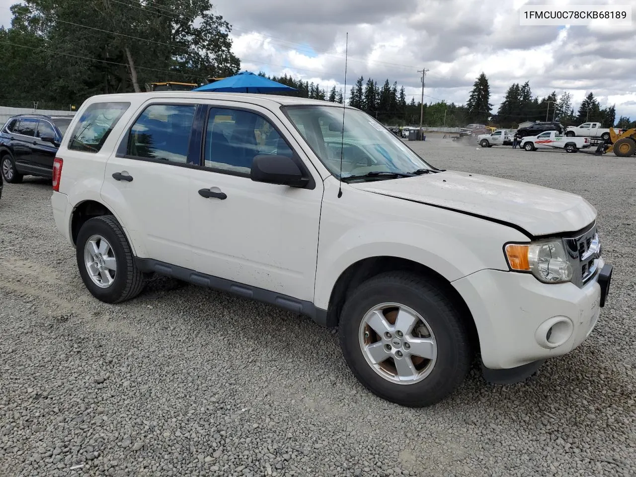 2012 Ford Escape Xls VIN: 1FMCU0C78CKB68189 Lot: 60976914