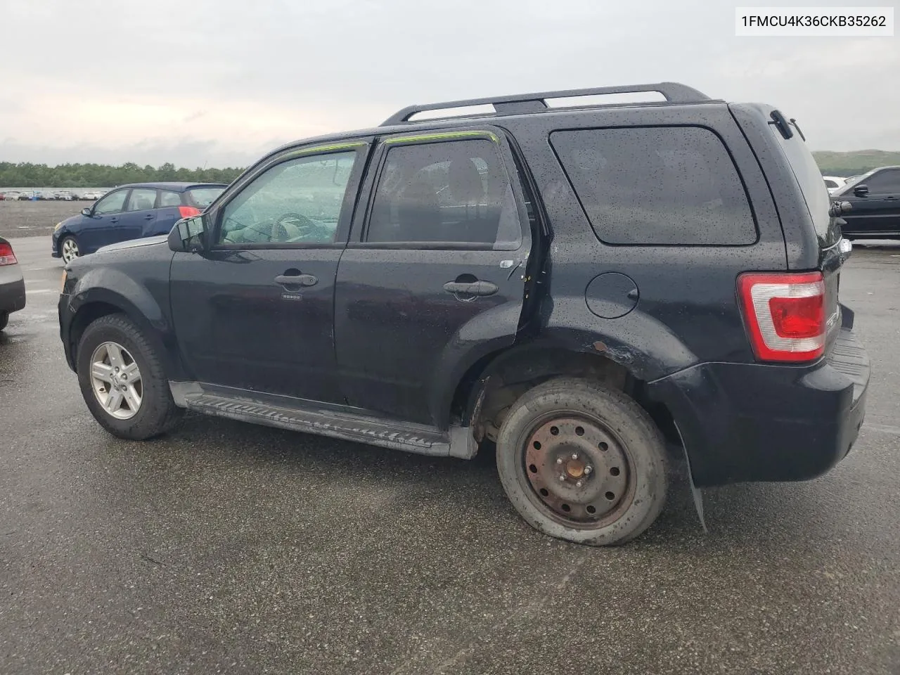 1FMCU4K36CKB35262 2012 Ford Escape Hybrid