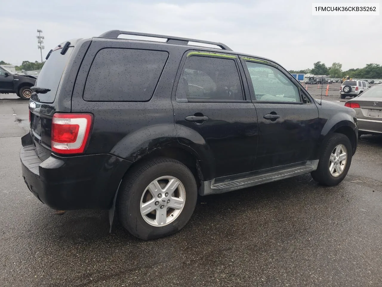 1FMCU4K36CKB35262 2012 Ford Escape Hybrid