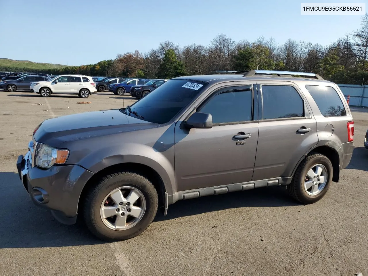 2012 Ford Escape Limited VIN: 1FMCU9EG5CKB56521 Lot: 69726324