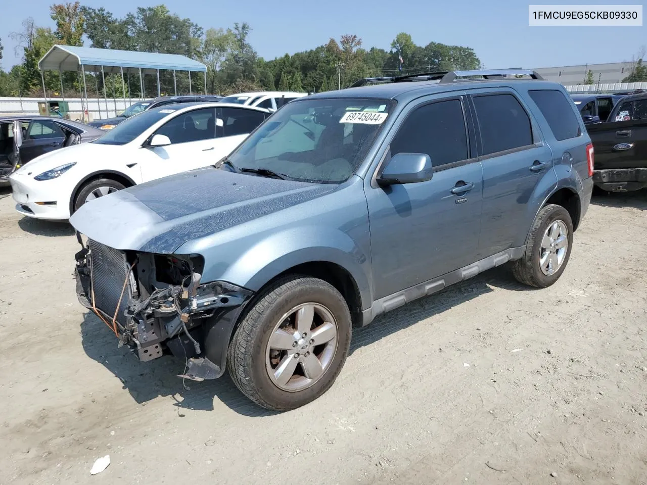 2012 Ford Escape Limited VIN: 1FMCU9EG5CKB09330 Lot: 69745044