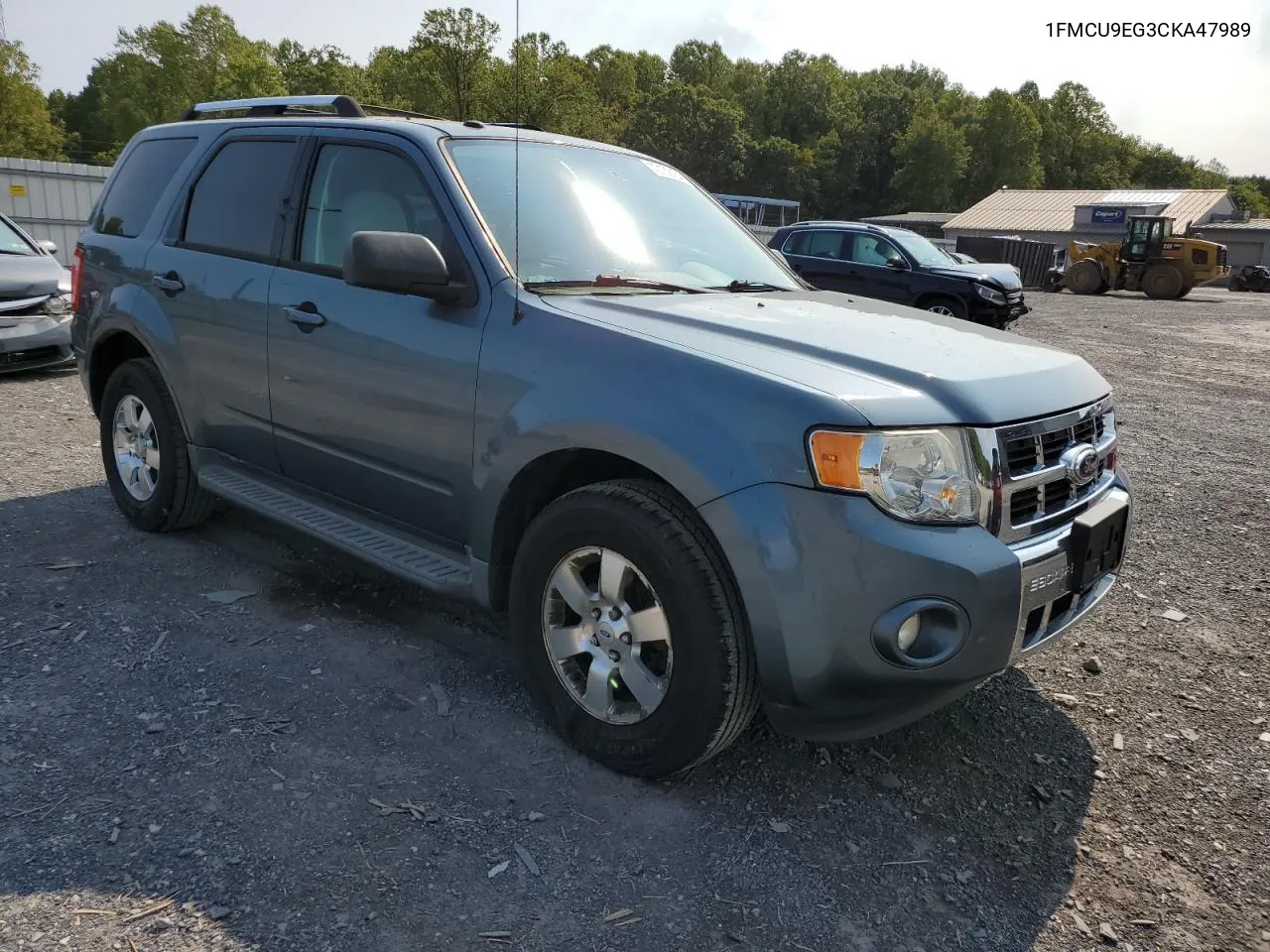 2012 Ford Escape Limited VIN: 1FMCU9EG3CKA47989 Lot: 70139184