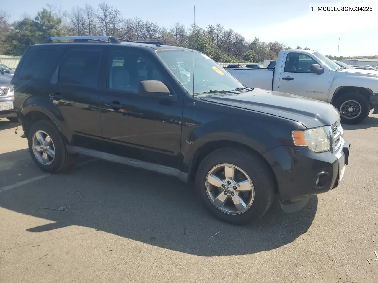 2012 Ford Escape Limited VIN: 1FMCU9EG8CKC34225 Lot: 70439634