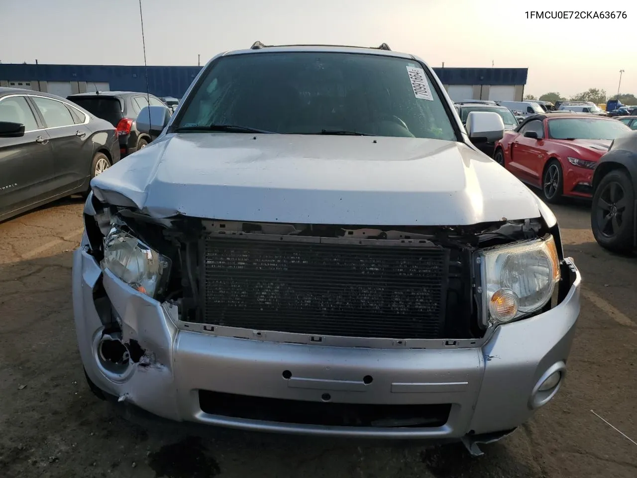 2012 Ford Escape Limited VIN: 1FMCU0E72CKA63676 Lot: 70991664