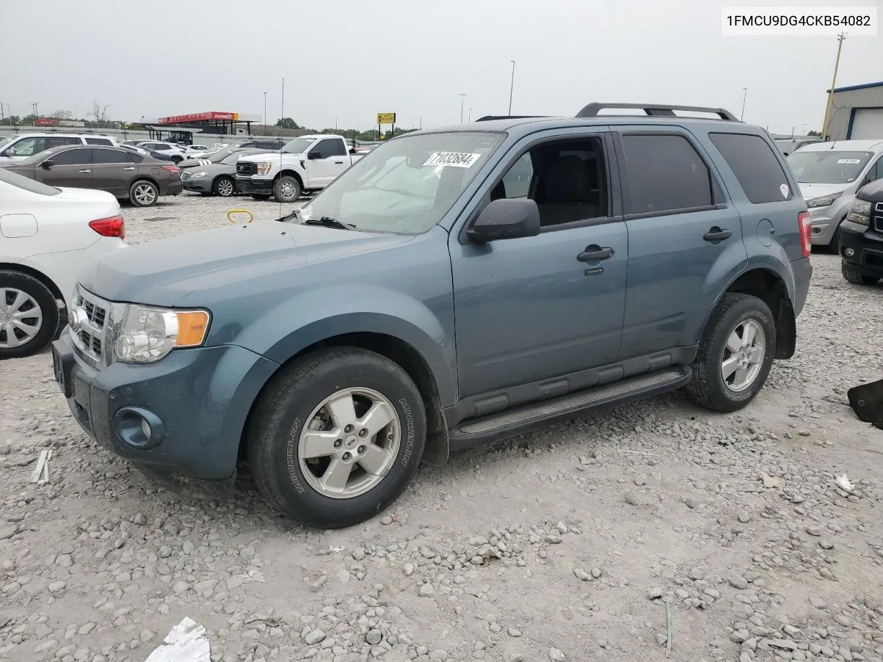 2012 Ford Escape Xlt VIN: 1FMCU9DG4CKB54082 Lot: 71032684