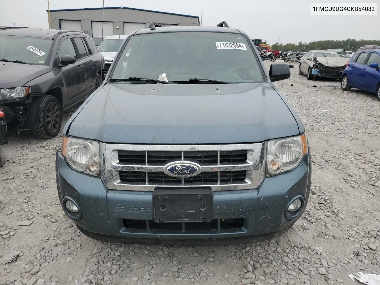 2012 Ford Escape Xlt VIN: 1FMCU9DG4CKB54082 Lot: 71032684