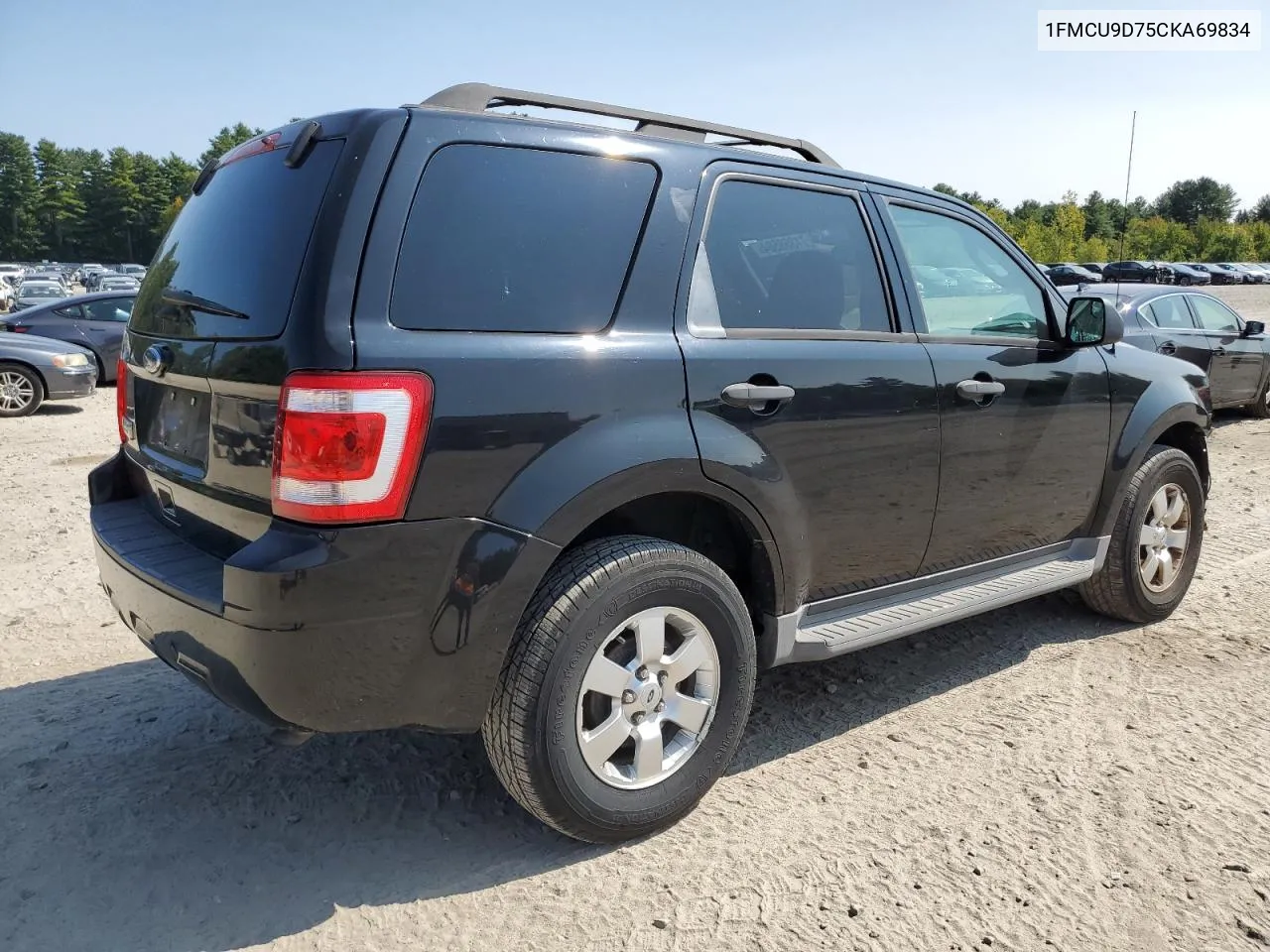 2012 Ford Escape Xlt VIN: 1FMCU9D75CKA69834 Lot: 71358504